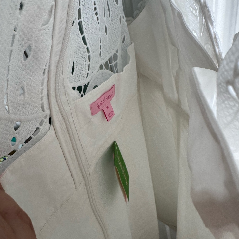 Lilly Pulitzer Shift 16 white - Picture 10 of 13